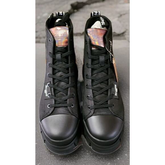 PALLADIUM Revolt HI TX 97242-010M Women's Size US 9 Chunky Platform Shoe - Picture 3 of 14